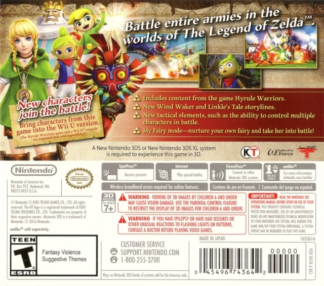 Hyrule Warriors Legends