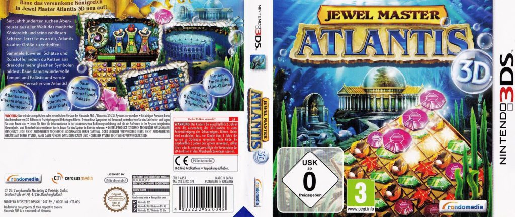 Jewel Master: Atlantis 3D