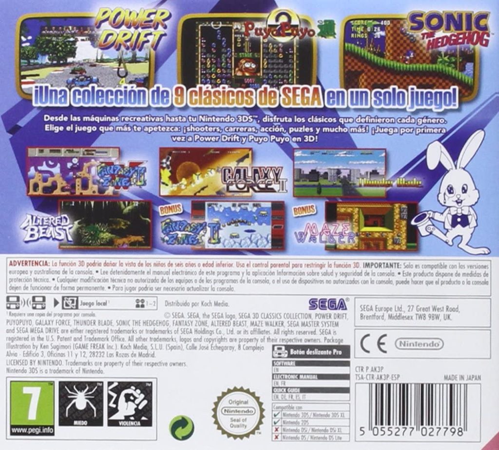 Sega 3D Classics Collection
