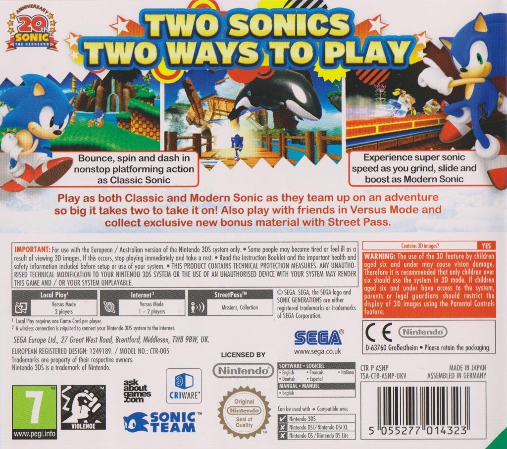 Sonic Generations